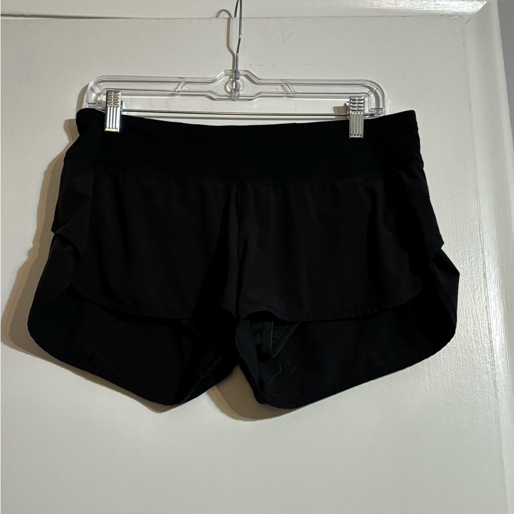 Black lululemon shorts